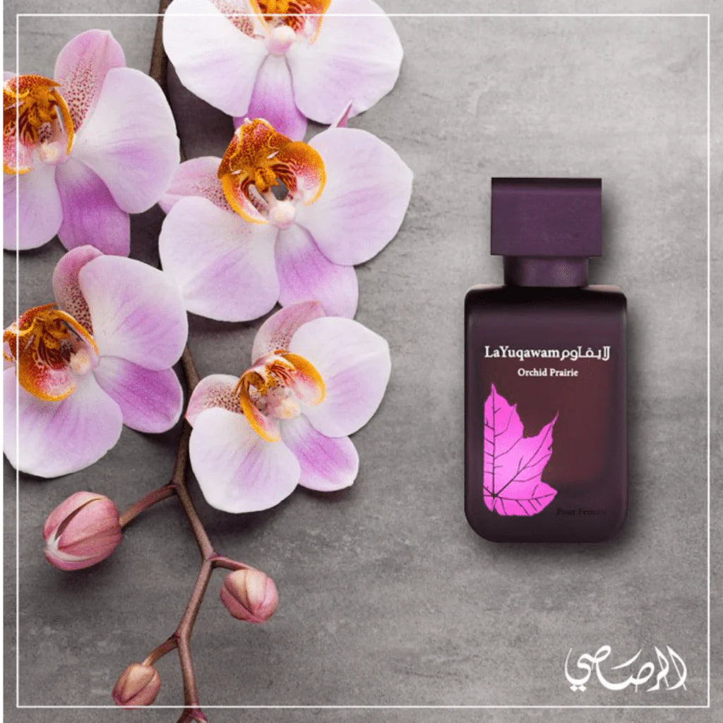 La Yuqawam Orchid Prairie For Women EDP - 75 ML By Rasasi - Rasasi - Souk Fragrance