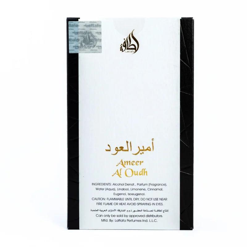 Ameer Al Oudh – Intense for Men Eau de Parfum Spray 100 ml - Lattafa - Souk Fragrance