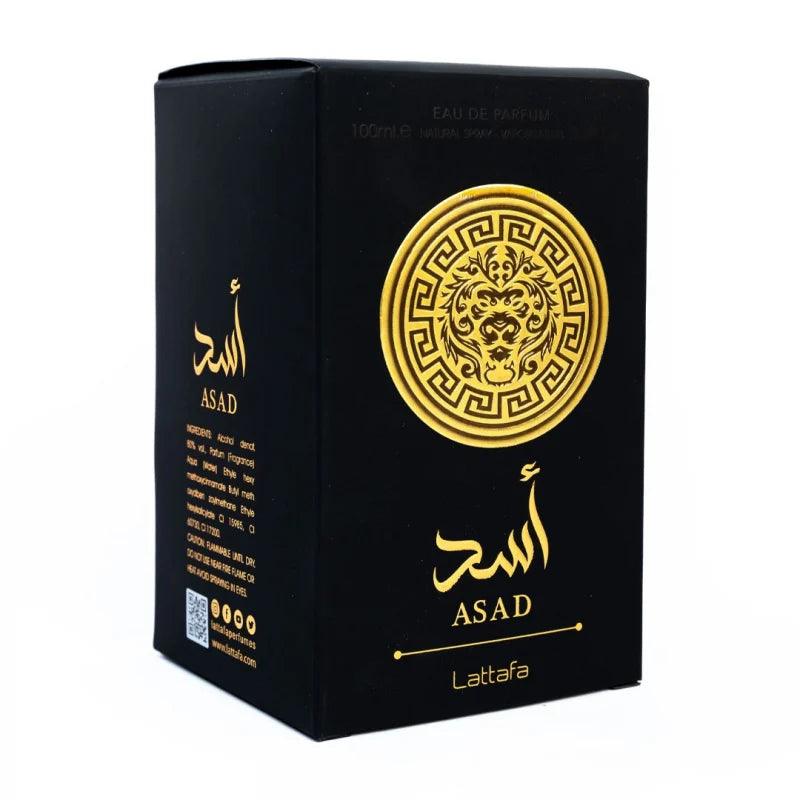 Asad for Men Eau de Parfum Spray 100 ml (Inspired by Dior - Sauvage Elixir) - Lattafa - Souk Fragrance