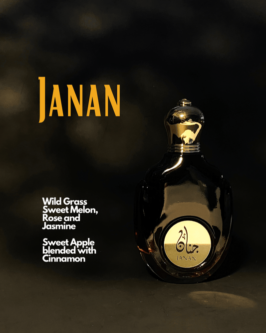 Janan | جانان Unisex Arabian Perfume Eau de Parfum Spray 100ml - HSA Perfume - Souk Fragrance
