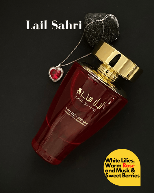 Lail Sahri Women's Arabian Perfume Eau de Parfum Spray 100ml - HSA Perfume - Souk Fragrance