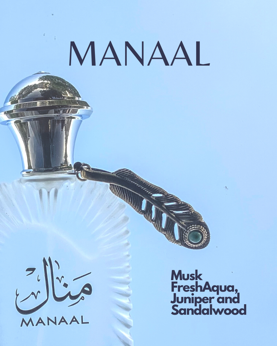 Manaal | منال Pure Musk Unisex Arabian Perfume Eau de Parfum Spray 100ml - HSA Perfume - Souk Fragrance