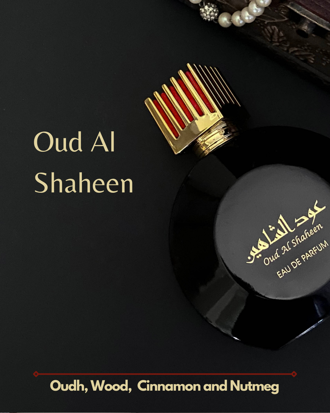 Oud Al Shaheen | عود شاهين Unisex Arabian Perfume Eau de Parfum Spray 100ml - HSA Perfume - Souk Fragrance