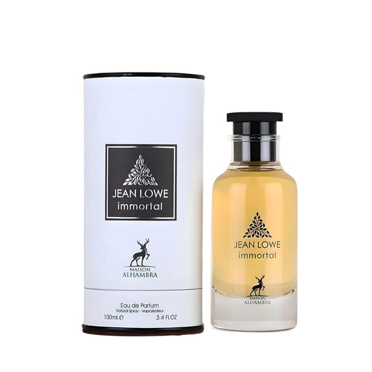 Jean Lowe Immortal For Men Eau De Parfum, 3.4 Ounce By Maison Alhambra - Maison Alhambra - Souk Fragrance