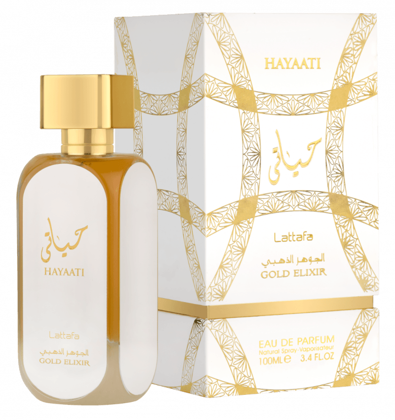 Hayaati Gold Elixir Unisex Eau de Parfum Eau De Perfume 100 ml - Lattafa - Souk Fragrance